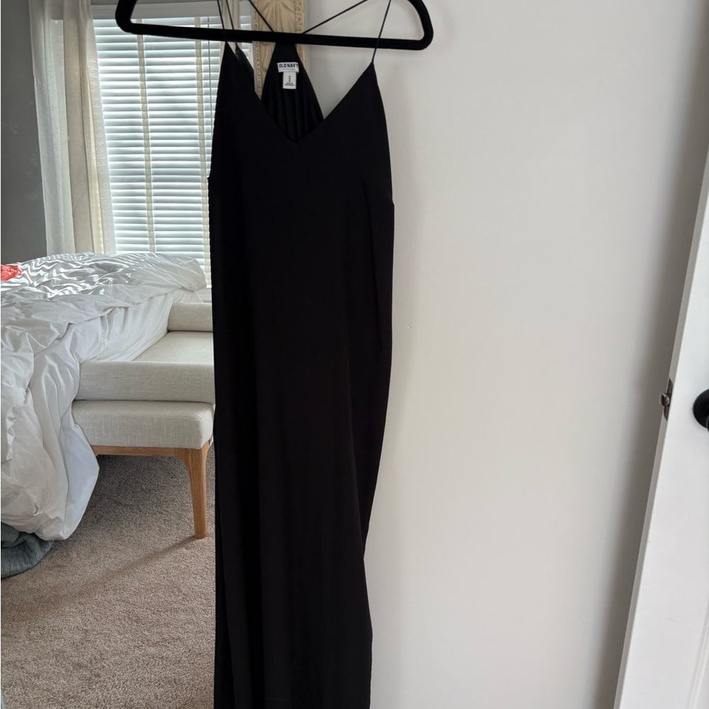 Black Spaghetti Strap Dress